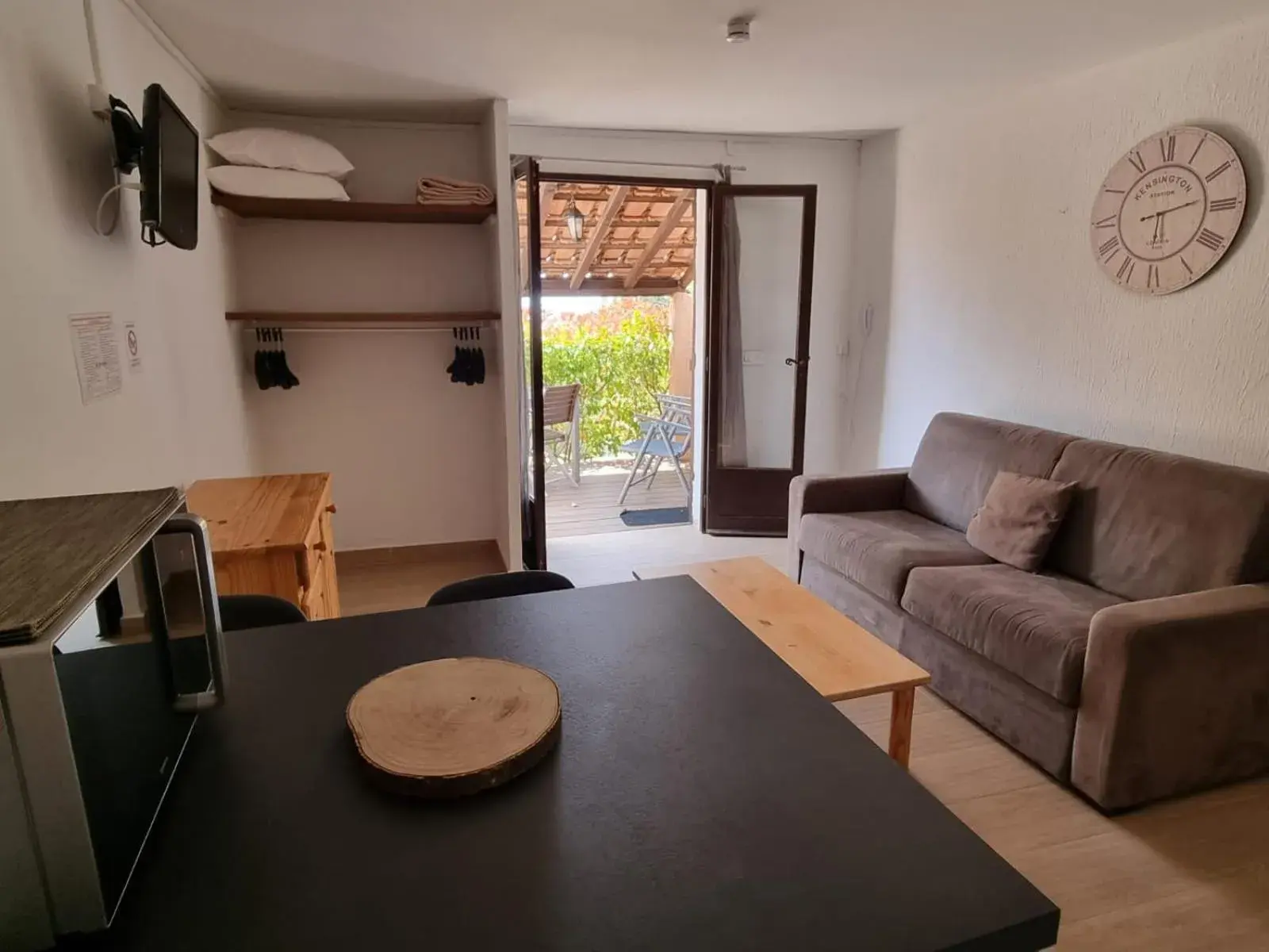 Living room in Bungalows Du Maquis